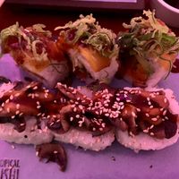 Avila & Preston rolls at Tropical Sushi in Hove