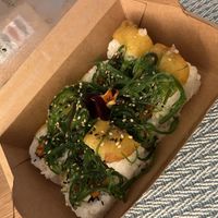 Exotic roll  at Tropical Sushi in Hove