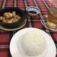 Stewed tofu  at Huong Vy in Ho Chi Minh City