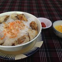 bun cha gio at Huong Vy in Ho Chi Minh City