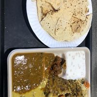 Small EK combo, gluten free version!  at Namaste Spiceland in Thousand Oaks