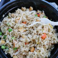 Lemongrass fried rice at Vegan Bowl in West Jordan