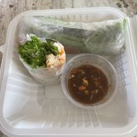 Lemongrass spring roll  at Vegan Bowl in West Jordan
