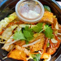 Deluxe Veggie Bowl with only tofu at Vegan Bowl in West Jordan