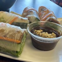 Teriyaki chickun rolls  at Vegan Bowl in West Jordan