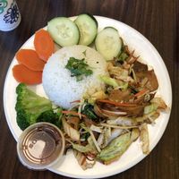 Deluxe Vegetables Rice Bowel at Vegan Bowl in West Jordan
