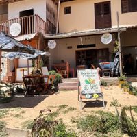 Entrance of the new place in Forró Street. at Do Bem in Jericoacoara