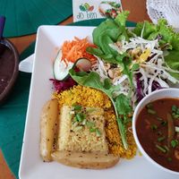 One of the vegan dishes. at Do Bem in Jericoacoara