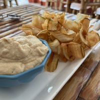 Hummus!  at California Cafe  in Havana