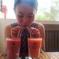Fruit Juices at California Cafe  in Havana