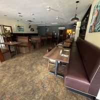 Dining area  at Brine in Eastham