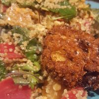 Beet salad,  no feta, add artichokes  at Brine in Eastham