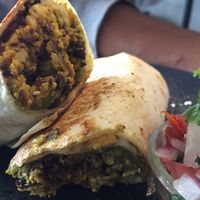 Scrambled tofu wrap at Sycamore Meadows in Reservoir