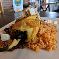 Chile relleno at Cocina Distrito in Downey