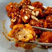 Sweet & Spicy Soy Chicken at Oh Se Gae Hyang - 오세계향 in Seoul