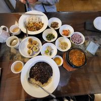 Authentic Korean food!!! First meal when I reached Korea, best and its all Plant Based. 😋 at Oh Se Gae Hyang - 오세계향 in Seoul