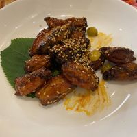 The mushrooms were amazing!  at Oh Se Gae Hyang - 오세계향 in Seoul