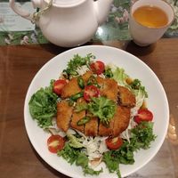 Vegan Chicken Cutlet SMALL at Oh Se Gae Hyang - 오세계향 in Seoul