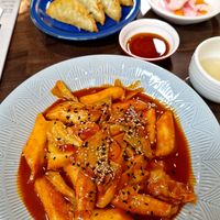 Tteokbokki and crispy dumplings😋 at Oh Se Gae Hyang - 오세계향 in Seoul