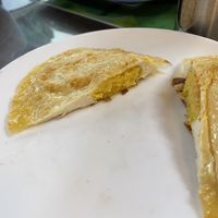Inside fried egg  at Oh Se Gae Hyang - 오세계향 in Seoul