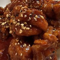 Sweet and sour chicken at Oh Se Gae Hyang - 오세계향 in Seoul