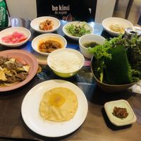 현미불고이깜밥 (Brown Rice Soy Meat With Vegatbles) 💚  at Oh Se Gae Hyang - 오세계향 in Seoul