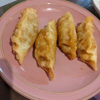 Kimchi dumplings at Oh Se Gae Hyang - 오세계향 in Seoul