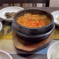 spicy stew  at Oh Se Gae Hyang - 오세계향 in Seoul