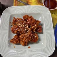 Sweet and spicy chicken   at Oh Se Gae Hyang - 오세계향 in Seoul