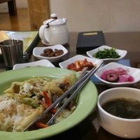 My meal! BBQ ";Meat"; with Rice  at Oh Se Gae Hyang - 오세계향 in Seoul