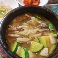 Soy bean paste tofu stew without alliums   at Oh Se Gae Hyang - 오세계향 in Seoul