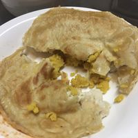 Vegan fried egg  at Oh Se Gae Hyang - 오세계향 in Seoul