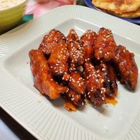 Mushroom rolls at Oh Se Gae Hyang - 오세계향 in Seoul