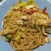 Stir fry noodles at Oh Se Gae Hyang - 오세계향 in Seoul