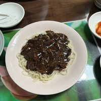 Black beans noodles   at Oh Se Gae Hyang - 오세계향 in Seoul