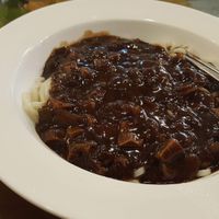 Noodles with stir fried bean paste. Delicious. at Oh Se Gae Hyang - 오세계향 in Seoul
