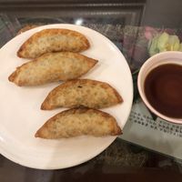 Fried dumplings (set of 4 or 9 available) at Oh Se Gae Hyang - 오세계향 in Seoul