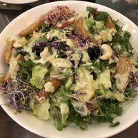 Fried tofu salad (3 sizes available) at Oh Se Gae Hyang - 오세계향 in Seoul