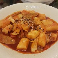 Vegan toppoki  at Oh Se Gae Hyang - 오세계향 in Seoul