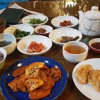 Vegan korean spicy bbq at Oh Se Gae Hyang - 오세계향 in Seoul