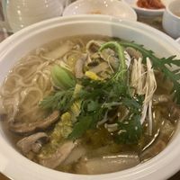 Noodle soup  at Oh Se Gae Hyang - 오세계향 in Seoul