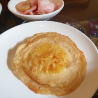 Vegan fried egg!!! Tastes SO REAL at Oh Se Gae Hyang - 오세계향 in Seoul