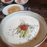 Vegan Cold Noodles at Oh Se Gae Hyang - 오세계향 in Seoul