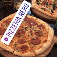 Vorne vegan, hinten vegetarisch  at Pizzeria Nero in Bielefeld