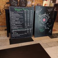 Vegane Speisekarte (Stand 09/2021) at Pizzeria Nero in Bielefeld