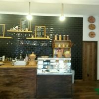 Cafe interior at Engocha in North West London