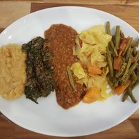 Large plate at Engocha in North West London