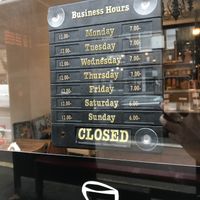 Opening times  at Engocha in North West London