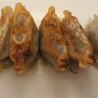 Gyoza at Osaka Sushi Tonkatsu in Vientiane