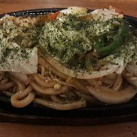 Udon Noodles at Osaka Sushi Tonkatsu in Vientiane